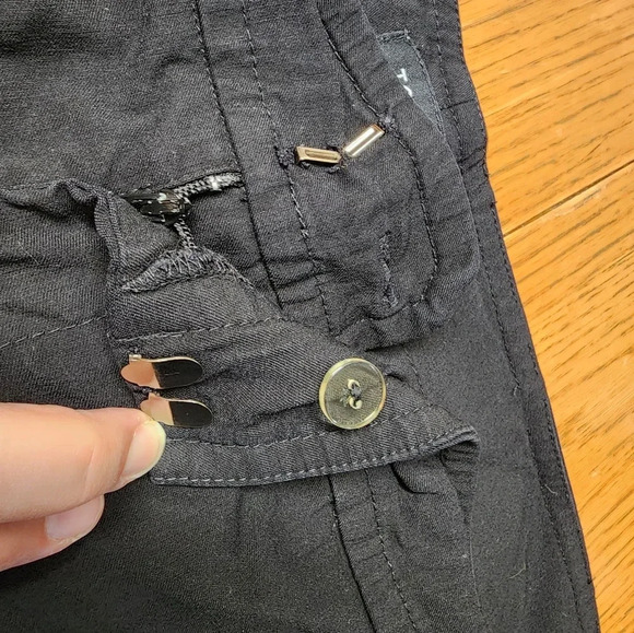 TORRID PLUS SIZE 22 BLACK DRESS PANTS, HOLE BY HOOK&EYE - Picture 5 of 8